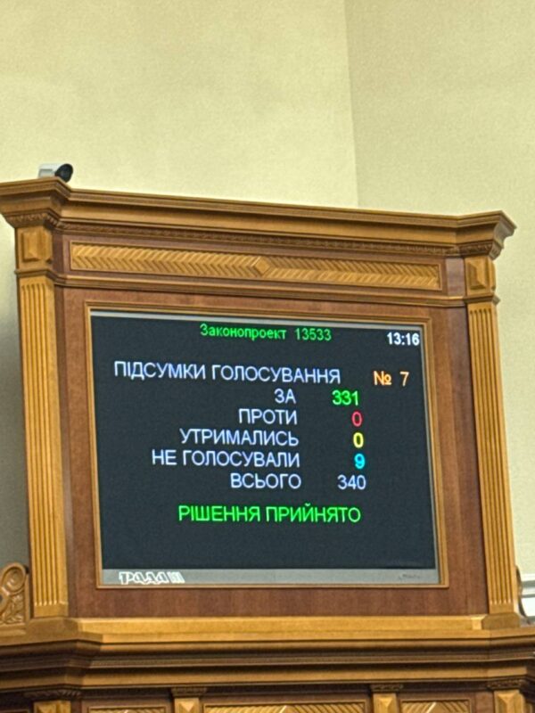 У Верховній Раді України б'ються депутати під час ухвалення важливого законопроєкту (Відео)