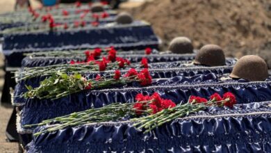 У селі на Дніпропетровщині перепоховали полеглих воїнів Другої світової війни