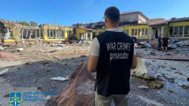 З'явилися кадри моменту влучання російського "шахеда" у ліцей на Дніпропетровщині (Відео)