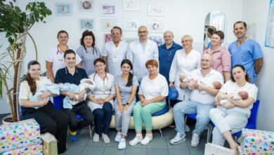У Дніпрі одночасно народилося дві трійні - троє хлопчиків і троє дівчаток (Фото)