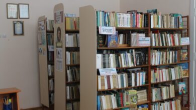 У Нікополі відновлюють бібліотеку ліцею, яку вщент знищив артилерійський снаряд (Відео)