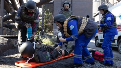 На підприємстві Кам'янського на працівників упав "тренувальний" дрон: їх навчали, як діяти (Фото)