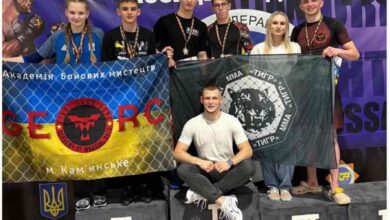 Спортсмени з Кам'янського здобули дев'ять перших місць на всеукраїнському турнірі з козацького двобою (Фото)
