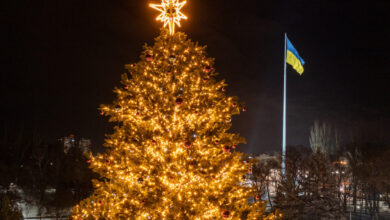 У місті на Дніпропетровщині вперше від початку повномасштабного вторгнення встановлять новорічну ялинку