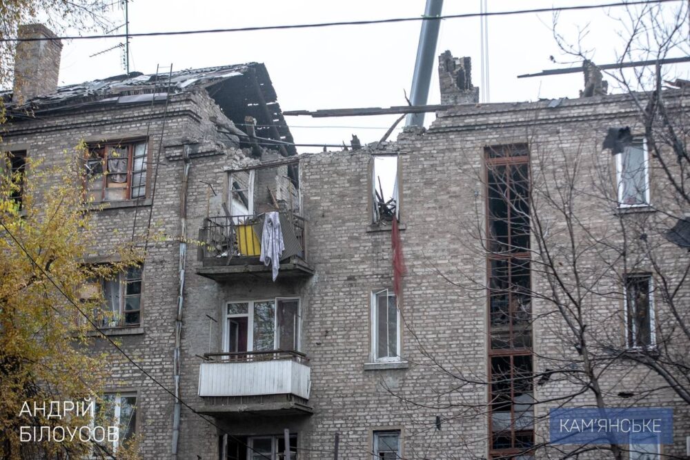 У Кам'янському внаслідок російської атаки по житловому будинку загинув чоловік