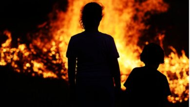 На Черкащині розслідують пожежу, в якій загинули 4 дітей та постраждало ще 2 (Фото)