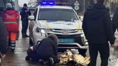 У місті на Чернігівщині екіпаж поліції збив жінку та дитину, які переходили дорогу: малеча загинула на місці (Відео)