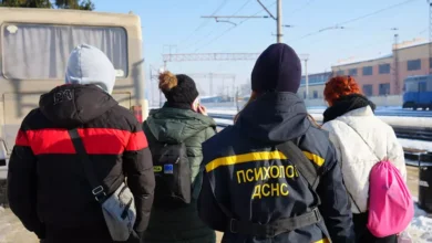 На Закарпаття двома евакуаційними потягами евакуювалися з Дніпропетровщини 10 дітей (Фото)