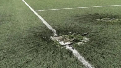 У Дніпрі російські окупанти обстріляли головний стадіон медіафутболу (Відео)