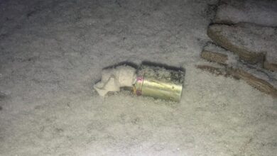На Дніпропетровщині після обстрілу рф з "Градів" у снігу знайшли нерозірвані боєприпаси (Фото)