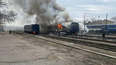 Залізничники врятували пасажирський поїзд з Дніпра від російського обстрілу: як це сталося (Фото)