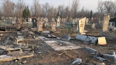Російські окупанти обстріляли ще одне міське кладовище на Дніпропетровщині: наслідки (Фото)