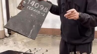 Шашлики у війну: в Одесі чоловік розпалив мангал крилом від російського "шахеда" (Відео)
