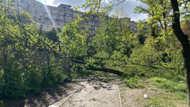 Буревій у Дніпрі