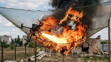 Не панацея: на Дніпропетровщині росіяни знайшли спосіб обійти антидронові сітки (Фото)