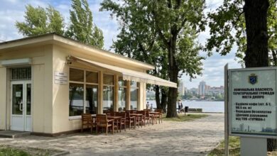 Дніпру подарували кафе на Монастирському острові: подробиці