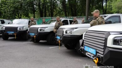 На Дніпропетровщині для поліцейських закупили "антидронові" пікапи (Фото)
