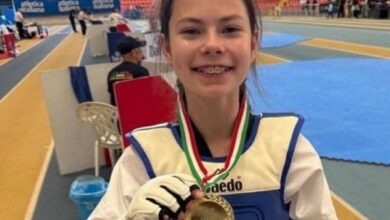 Юна тхеквондистка з Дніпропетровщини здобула золото на турнірі в Італії (Фото)