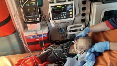 Задихався і синів: на Дніпропетровщині бригада "швидкої" врятувала життя 2-річному хлопчику (Фото)