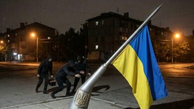 На Дніпропетровщині вкрали флагшток із прапором, встановленим на честь зниклого безвісти бійця (Відео)