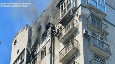 Росіяни вдруге за добу атакували багатоповерхівку у Дніпрі: постраждала дитина (Фото)