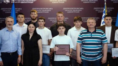 На Дніпропетровщині нагородили спортсменів, які завоювали на першому в історії Кубку світу з рукопашного бою 11 золотих медалей (Фото)