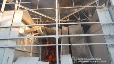 У Запоріжжі армія РФ знищила реактивними дронами склад м'ясокомбінату (Відео)