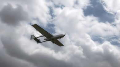 У Дніпрі ППО збила дрон: росіяни продовжують запускати безпілотники по місту (Фото)