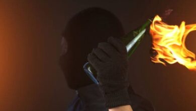 У Дніпрі підпалили будівлю банку: зловмисника розшукали по гарячих слідах (Фото)