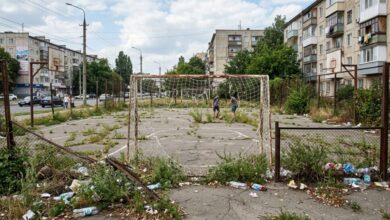 Роблять роботу за владу і комунальників: у Дніпрі діти самотужки прибирають спортмайданчик, аби пограти у футбол (Фото)