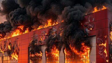 У мережі з'явилися видовищні кадри атаки українських дронів на склади Wildberries в РФ (Фото)