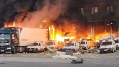 На Дніпропетровщині показали, що залишилося від терміналу "Нової пошти" після російської атаки (Відео та Фото)