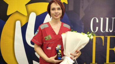 Почесну нагороду «Сила Героїв» отримала лікарка з Нікополя Альона Кулик