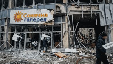 Мародерство у ТРЦ "Сонячна галерея" у Кривому Розі: після обстрілу з магазину зникла техніка на 300 тис. грн (Фото)