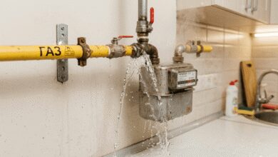 На Дніпропетровщині горе-газовик намагався самостійно замінити колонку і затопив мережу (Відео)