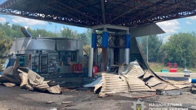 Удар по АЗС на Дніпропетровщині