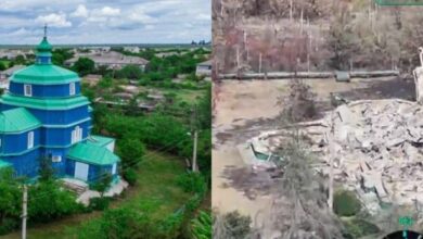 На Херсонщині удар російського дрона знищив унікальну козацьку церкву, якій понад 300 років (Фото)