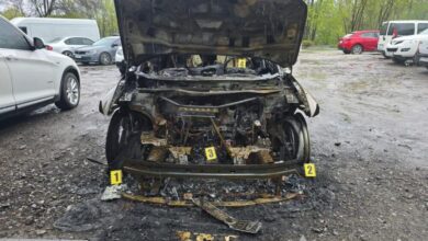 На Дніпропетровщині 21-річний хлопець спалив чужу AUDI Q4 на 1,3 млн грн (Фото)