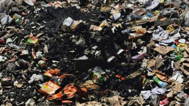 На Дніпропетровщині росіяни зруйнували великий склад продуктового маркету (Фото)