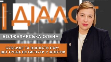 Олена Болжеларська про субсидії та дедлайни жовтня